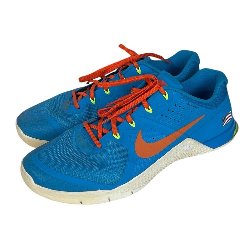 B6 Mens Nike ID MetCon Trail CrossTrain Running USA Flag Shoes 14
